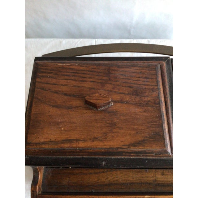 1800s Japanese Letter Box With Inkwell and Handle For Sale - Image 10 of 12