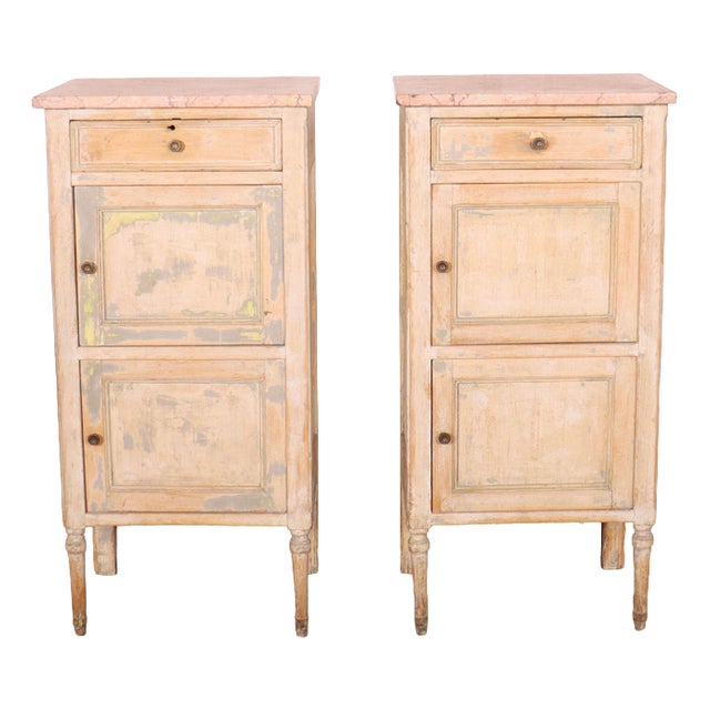 French Bedside Tables, Set of 2 For Sale