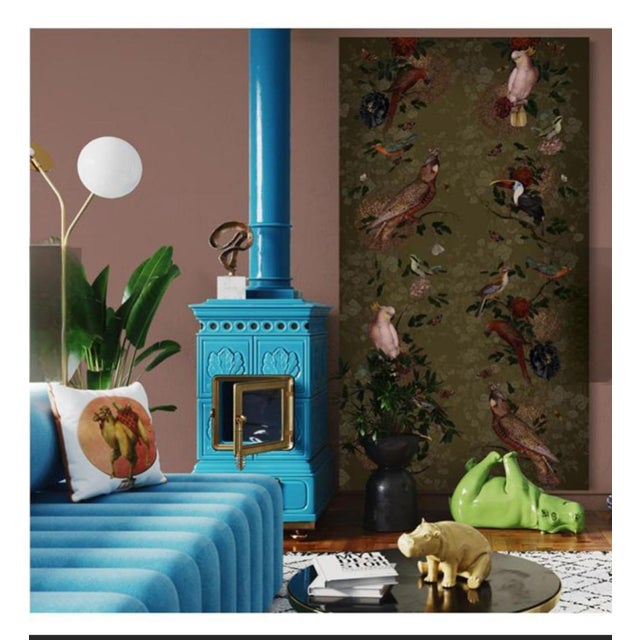 Pinterni Velvet Panel by Vogliobeneart, in New conditions. Designed from 2000 Labeled by Maker
