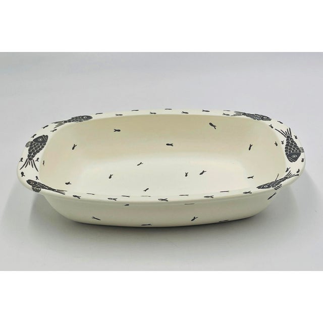 Silver Vintage Emilia Castillo Porcelain & Pure Silver Serving Bowl, Mexican Modern For Sale - Image 8 of 18