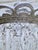 1950s Vintage Crystal Prismatic Pendant Chandelier With Silver Frame For Sale - Image 5 of 7