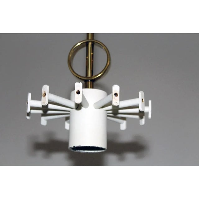 Mid-Century Modern Glass Pendant Lamp from Kalmar, 1960s For Sale - Image 3 of 10