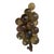 Mid Century Modern Green Lucite Grape Cluster For Sale