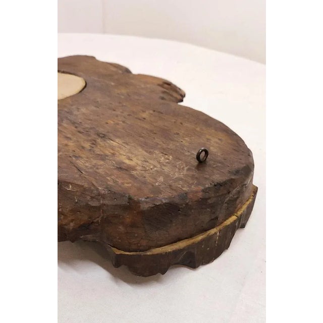 Carved Wooden Mirror, Spain, 1940s For Sale - Image 12 of 13