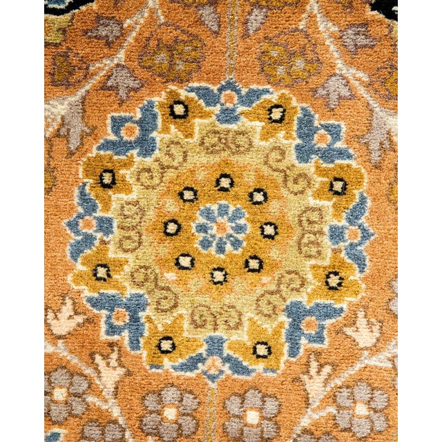 Traditional Mogul, One-of-a-Kind Hand-Knotted Area Rug - Brown, 3' 1" x 8' 5" For Sale - Image 3 of 8