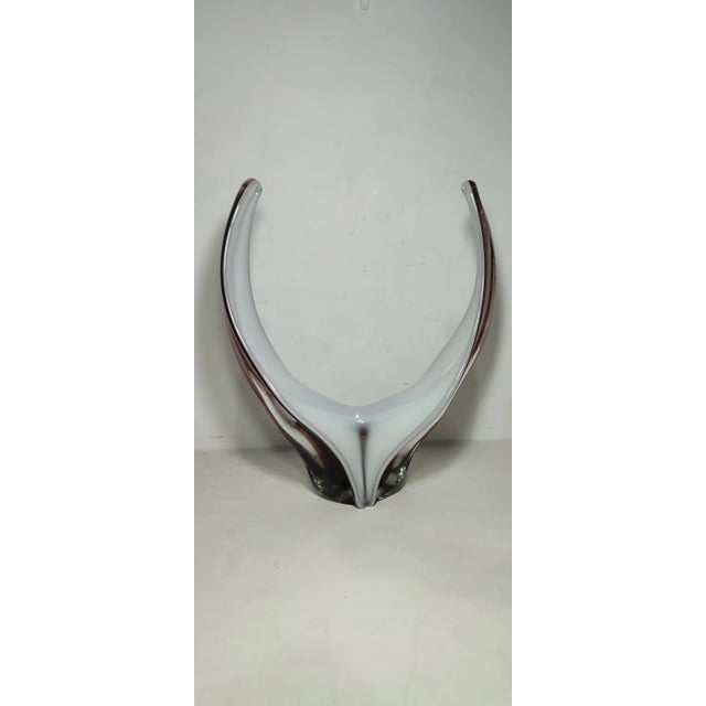 Vintage Italian Crystal Centerpiece, 1980s For Sale - Image 9 of 9