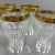 Wine Glasses with 18K Gold Rim by Franz Kaspar for Glashütte, 1950s, Set of 6 For Sale - Image 4 of 12