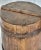 Wood Antique Rustic Wooden Barrel With the Original Iron Bindings From England For Sale - Image 7 of 13