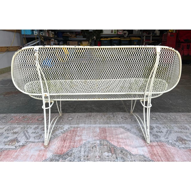 1960’s Clam Shell Patio Seating, Attributed to Homecrest, 3 Pieces For Sale - Image 9 of 9