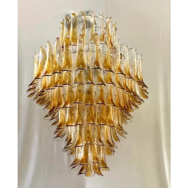 Mid-Century Gruppo Luce Chandelier by La Murrina, 1980 For Sale - Image 9 of 10