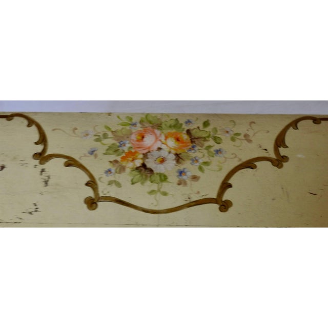 1900 - 1909 Early 20th Century Hand-Painted Italian Console Table For Sale - Image 5 of 10