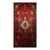 Vintage Persian Hamadan Gallery Area Rug, Hand-Knotted Wool, Tribal Bird Pattern, 6x10, Red & Navy For Sale