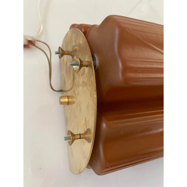 Glass Tronchi Tube Sconces, 1970s, Set of 2 For Sale - Image 4 of 10