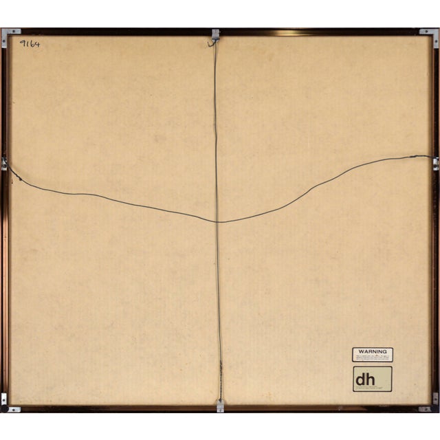 Red "The Artists Wife" Realistic Nude Woman in Conté on Paper by Garth Benton For Sale - Image 8 of 8