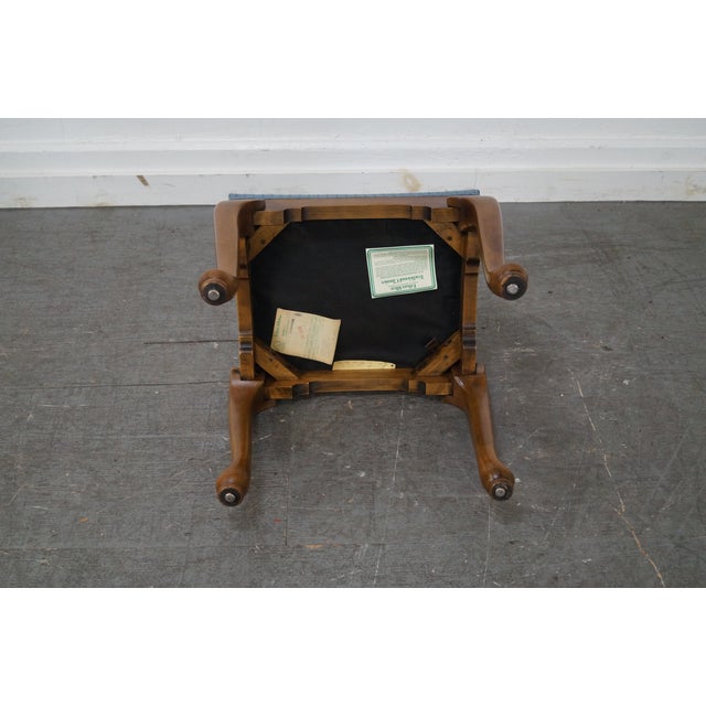 Ethan Allen Solid Maple Stools A Pair Chairish