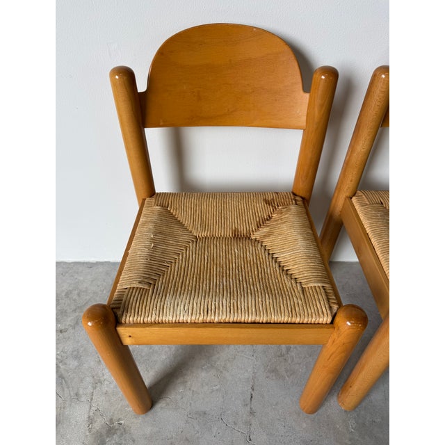 Pair of Italian Postmodern “Padova” Dining Chairs After Hank Lowenstein For Sale - Image 4 of 16