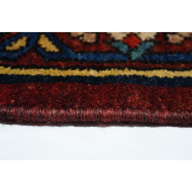 1940s Vintage Bakhtiari Rug 10'2'' X 12'1'' For Sale - Image 5 of 12