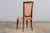 1940s French Parisian Art Deco Oak Dining Chairs in Blush Velvet - Set of 6 For Sale - Image 12 of 18
