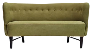 Danish 2 Seater Sofa in Oak, 1960s