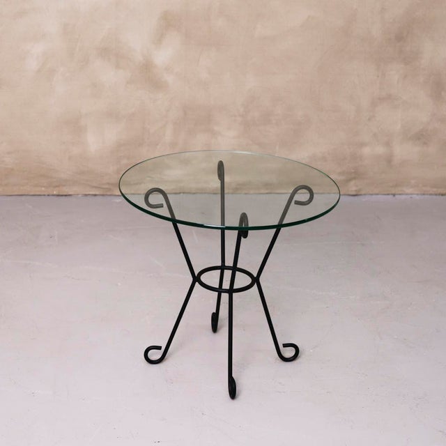 Panoplie Iron Loop Side Table For Sale - Image 4 of 8