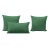Contemporary Mint Green Outdoor Throw Pillows - Set of 3 For Sale - Image 3 of 3