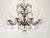 Antique 8 Arm Sensational Dark Patina Brass Cut Lead Glass Crystal Chandelier For Sale - Image 10 of 12