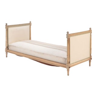 A Painted French Directoire Style Daybed With Cushions C 1910. For Sale