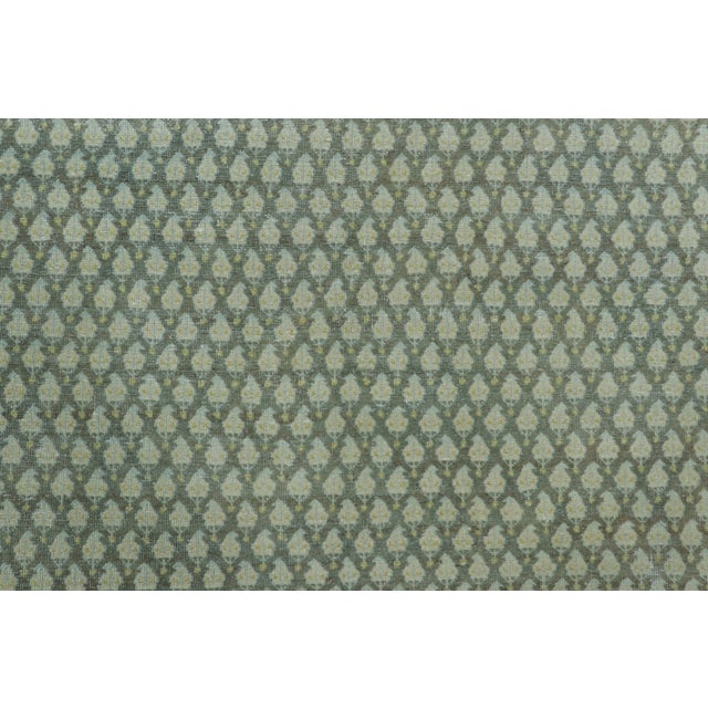 Antique Persian Saraband Rug With Intricate Boteh Grid in Green Hues - Rug & Kilim For Sale In New York - Image 6 of 9