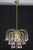 1980s Meryl Streep, Pink Murano Flowers and Crystal Drops Chandelier - Set of 2 For Sale - Image 6 of 16