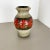 Large Fat Lava Floral Floor Vase from Scheurich, Germany, 1970s For Sale - Image 3 of 16