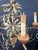 Metal Vintage Tole Olive and Olive Leaf Chandelier For Sale - Image 7 of 9