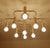 Large Space Age Gilded Ceiling Light from Leola For Sale - Image 14 of 18