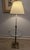 Vintage Mid-Century Modern Stiffel Brass Floor Lamp With Integrated Glass Table For Sale - Image 11 of 11