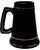 Mid-Century Modern Vintage Princeton University Black Ceramic Mug Stein For Sale - Image 3 of 7