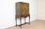 Chinoiserie Chinoiserie Jacobean Hand Painted Bookcase or Bar Cabinet, Circa 1920s For Sale - Image 3 of 12