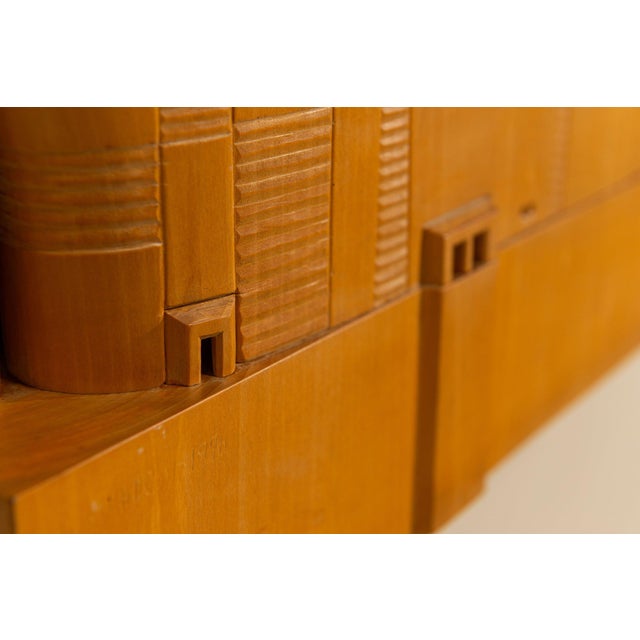 Giuseppe Rivadossi, Bosco-Città, 1976, Wood For Sale - Image 10 of 15