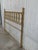 Brass Mid Century Modern Full Brass Headboard Featuring Gometrical FIgure For Sale - Image 8 of 10