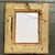 Original 6 x 8 painting on paper signed bottom right Overall size with vintage frame is approximately 11.5 x 13.5