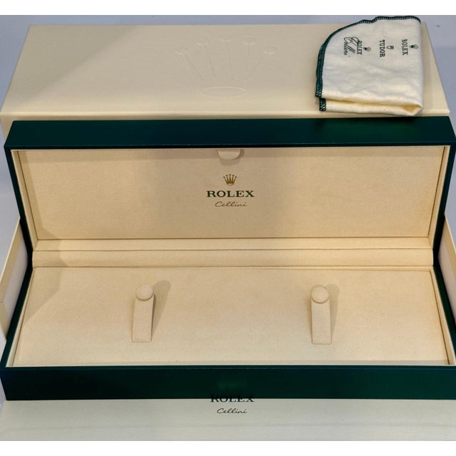 ROLEX watch case box CELLINI Large size box Brand New Watch BOX Rolex was purchased from show room in Manhattan Watch was...