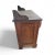 Sienna Antique Oak Marble-Top Washstand For Sale - Image 8 of 11