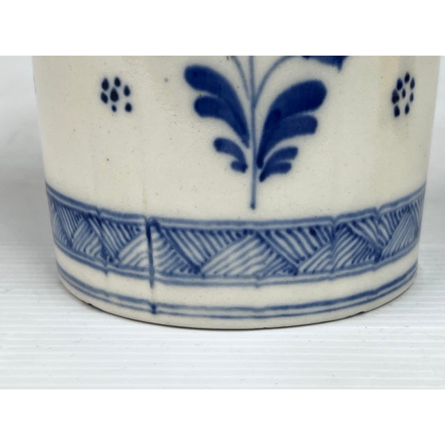 Vintage Ervin Lucas Bols Delft Blue Decanter Jug For Sale - Image 10 of 12