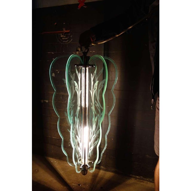 Art Deco Butterfly Chandelier For Sale In San Francisco - Image 6 of 10