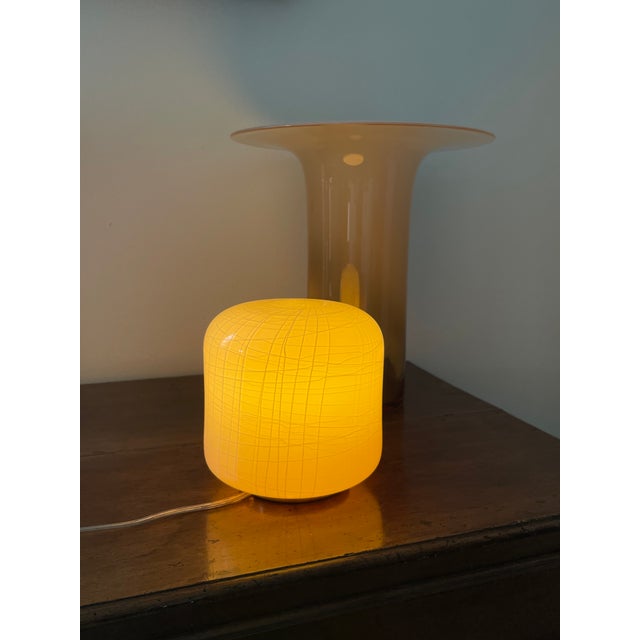 Beige Peonia T18 Table Lamp by La Murrina Murano, 1990s For Sale - Image 8 of 18