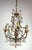 Gold-Plated Metal & Murano Glass Drop Chandelier, 1930s For Sale - Image 14 of 14