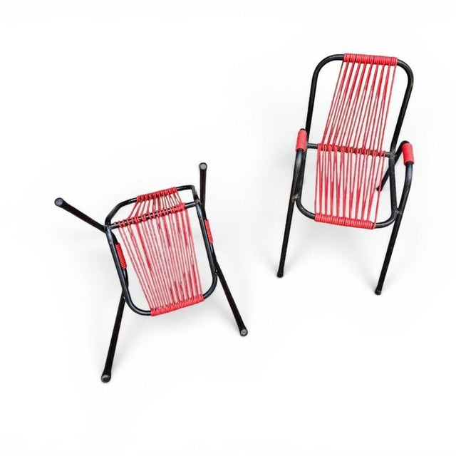 Frisian High Children's Chairs from Spimeta Harkema, 1960s, Set of 2 For Sale - Image 13 of 18