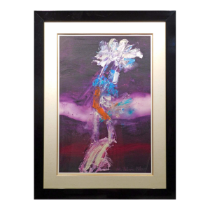 Pablo Antonio Milan Dancing Kachina Acrylic Paper Original Painting Make Offer