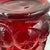 Vintage l.e. Smith Moon & Stars Ruby Red Glass Pitcher & 8 Small Goblets For Sale - Image 11 of 12