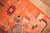 Orange Zabihi Collection Orange Dragon Vintage Tibetan Rug - 3'1" x 5'9" For Sale - Image 8 of 9