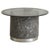 Italian Marble + Smoked Glass Coffee Table, 1970s For Sale