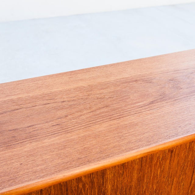 1960s Danish Mid Century Modern Teak Highboard For Sale - Image 16 of 17